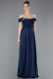 Abschlusskleid Lang Marineblau ABU5938