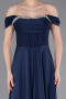 Abschlusskleid Lang Marineblau ABU5938