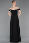 Abschlusskleid Lang Schwarz ABU5938