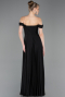Abschlusskleid Lang Schwarz ABU5938