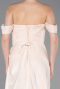 Abendkleid Lang Chiffon Beige ABU5974