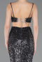 Abschlusskleid Lang Anthrazit ABU5980