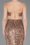 Abschlusskleid Lang Kupfer ABU5980