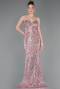 Abschlusskleid Lang Puder ABU5980