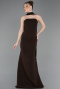 Abendkleid Lang Braun ABU5981