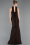 Abendkleid Lang Braun ABU5981
