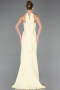 Abendkleid Lang Gelb ABU5981