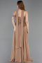 Kupfer Abendkleid Chiffon Lang ABU5486