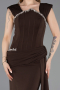Standesamtkleid Lang Braun ABU6001