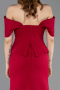 Abendkleid Lang Fuchsie dunkel ABU6002