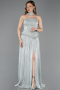 Minzgrün Abendkleid Chiffon Lang ABU5786