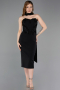 Partykleid Midi Schwarz ABK2593