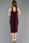 Partykleid Midi Kirschrot ABK2593