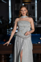 Minzgrün Abendkleid Chiffon Lang ABU5786