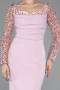 Puder Partykleid Midi ABK2387
