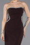 Abendkleid Lang Braun ABU6020