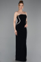 Abendkleid Lang Schwarz ABU6020