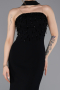 Abendkleid Lang Schwarz ABU6017