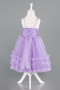 Abendkleid für Kinder Kurz Lila ABK2568
