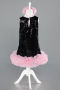 Abendkleid für Kinder Kurz Schwarz ABK2574