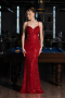 Abschlusskleid Lang Rot ABU5980