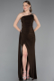 Braun Abendkleid Lang ABU2964