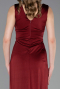Abschlusskleid Lang Weinrot ABU6043