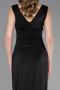 Abschlusskleid Lang Schwarz ABU6043
