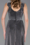 Abschlusskleid Lang Anthrazit ABU6045