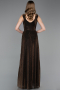 Abschlusskleid Lang Kupfer ABU6045