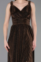 Abschlusskleid Lang Kupfer ABU6045