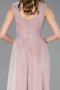 Abschlusskleid Lang Puder ABU6045
