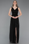 Abschlusskleid Lang Schwarz ABU6045