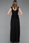 Abschlusskleid Lang Schwarz ABU6045