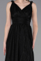 Abschlusskleid Lang Schwarz ABU6045
