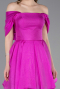 Partykleid Kurz Fuchsie ABK2604