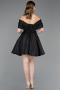 Partykleid Kurz Schwarz ABK2604