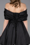 Partykleid Kurz Schwarz ABK2604