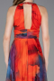 Abendkleid Lang Orange ABU6048