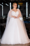 Hochzeitskleider Lang Weiß ABG143