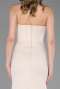 Beige Abendkleid Lang ABU5568