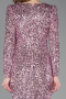Puder Partykleid Schuppig Midi ABK2543