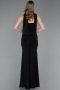 Abschlusskleid Lang Schwarz ABU6051