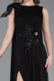 Abendkleid Lang Schwarz ABU6053