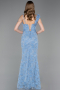 Abendkleid Lang Indigo ABU6059