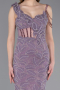 Abendkleid Lang Lavendel ABU6059