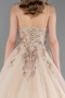 Designer-Plus-Size-Abendkleider Lang Gold ABU6062