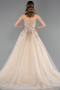 Designer-Plus-Size-Abendkleider Lang Gold ABU6062