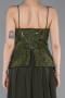 Abendkleid Lang Chiffon Khaki ABU6076