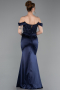 Abendkleid Lang Marineblau ABU6078